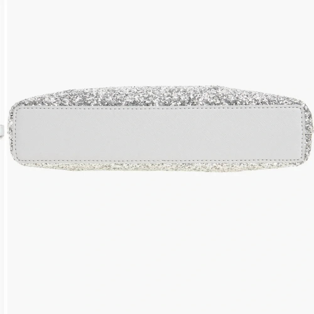 Kate Spade Glitter Flash Crossbody Gray NWT - Picture 6 of 7